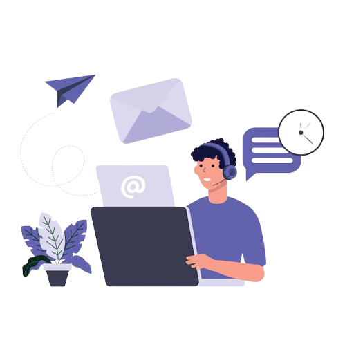 Digital Contact Illustration JN IT Digital Solutions